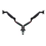 Kensington SmartFit One-Touch-arm til to sk�rme, som kan justeres i h�jden #1