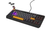GENESIS Thor 230 TKL tastatur Spil USB + RF Wireless + Bluetooth QWERTY Sort, Gr, Orange #3