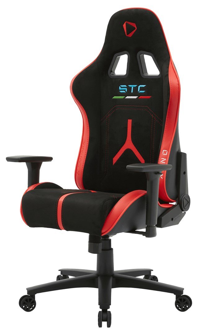 Onex AirSuede | Onex | Gaming chairs | STC Alcantara L Series | Black/Red #5