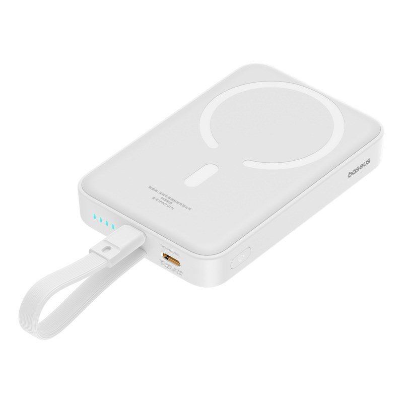 Baseus P10022109223-00 Lithium-polymer (LiPo) powerbank 10000 mAh Trdls opladning Hvid #5