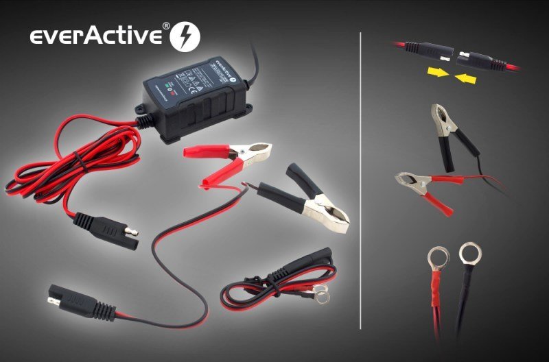 Everactive CBC-1 batterioplader til kretj 6-12 V Sort #4