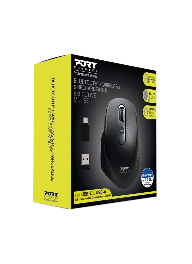 Port Designs 900716 mus Hjre hnd RF trdls + Bluetooth Optisk 3200 dpi #4