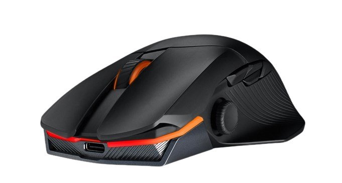 ASUS ROG Chakram X Origin mus Spil Hjre hnd RF Wireless + Bluetooth + USB Type-A Opto-mekanisk 36000 dpi #4