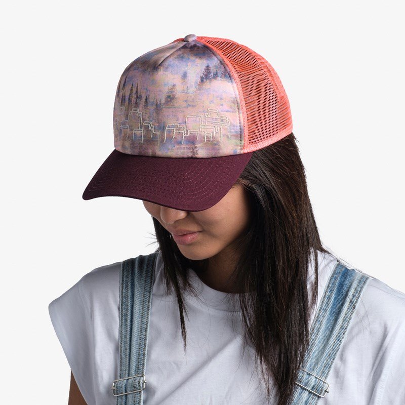 Buff Czapka z daszkiem TRUCKER CAP DERAMA MULTI L/XL Hovedh�tte Maske #5