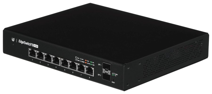 Ubiquiti EdgeSwitch 8 Administreret Gigabit Ethernet (10/100/1000) Strm over Ethernet (PoE) Sort #2
