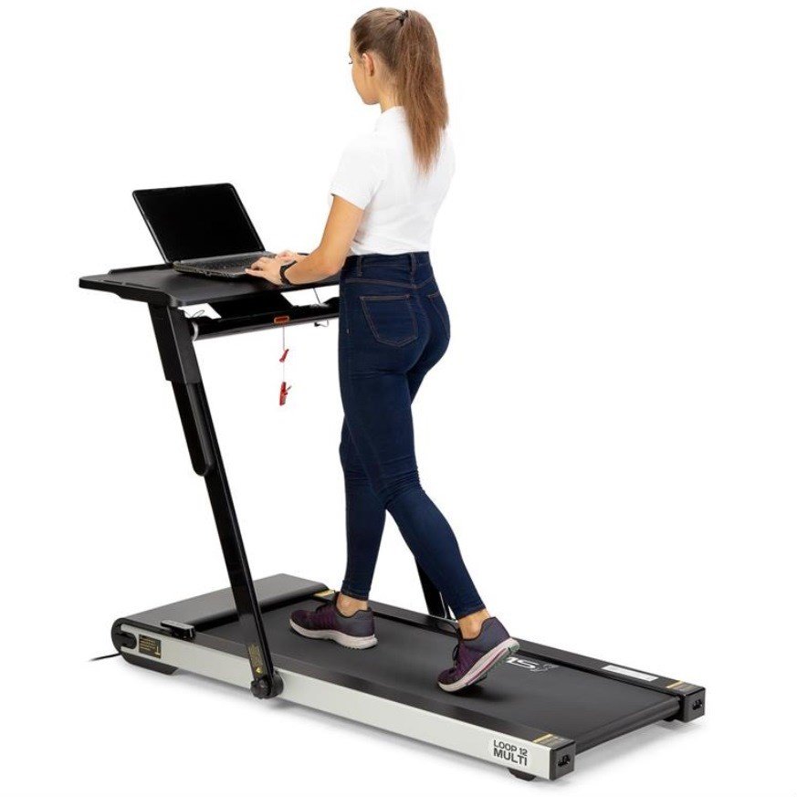 HMS LOOP12 MULTI elektrisk lbebnd med skrivebord 1-12 km/t, sort #7