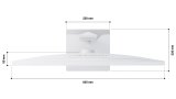 JAPANNEXT JN-IPS270UHD60F-C65W-HSP-W computersk�rm 68,6 cm (27