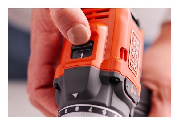 Black & Decker BLD683XN-XJ bor 1800 rpm 1 kg Sort, Orange #9