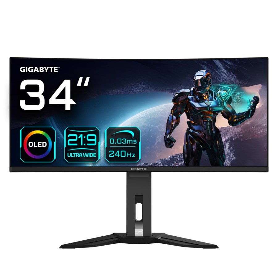 GIGABYTE MO34WQC2 computerskrm 86,4 cm (34