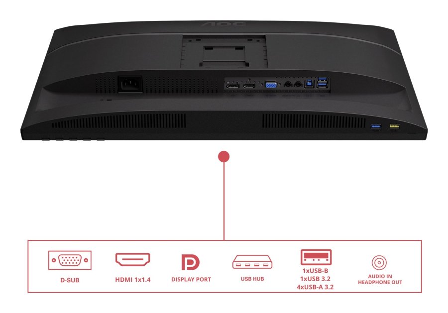 AOC E4 X24E4U computersk�rm 61 cm (24