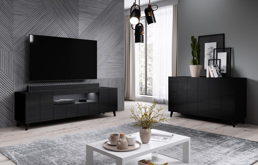 Cama REJA RTV CZ TV stativ & underholdningscenter 2 skuffe(r) 2 hylder #9