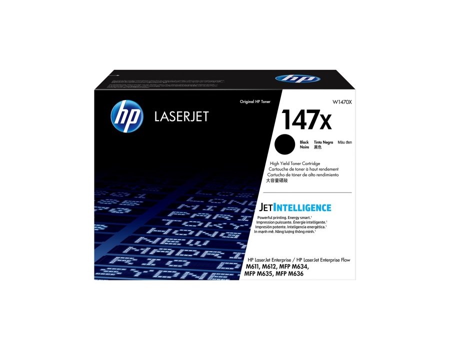 HP LaserJet 147X sort Original -tonerpatron med hj ydeevne #1
