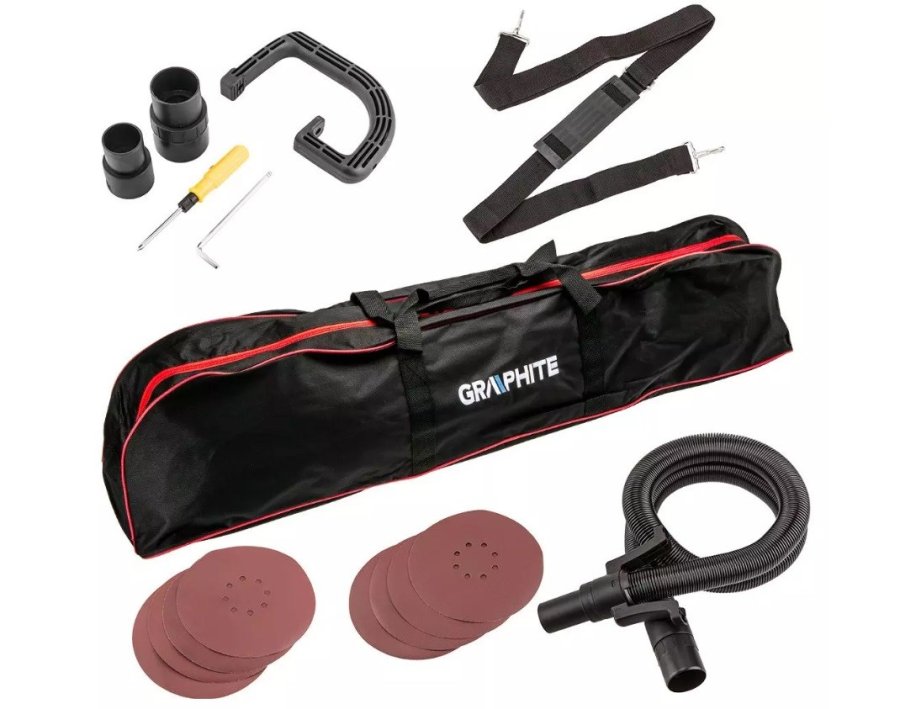 Gips slibemaskine 600W Graphite 225mm skive + pose #2