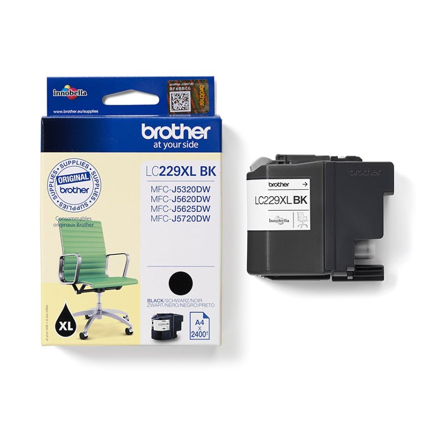 Brother LC229XLBK blkpatron 1 stk Original Sort #3