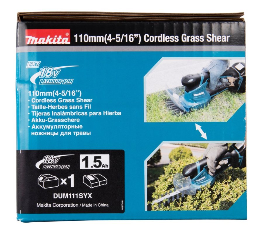 Makita DUM111SYX brsteskrer & strengtrimmerer 27 W Batteri Sort, Bl #43