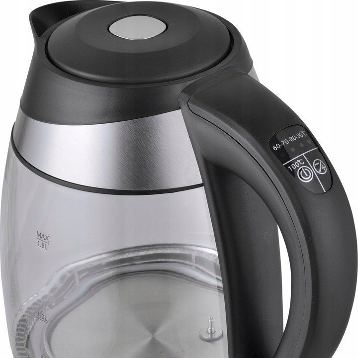 Esperanza EKK026 elkedel 1,7 L 2200 W Sort, Transparent #31