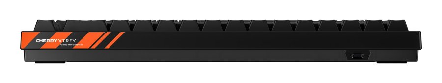 CHERRY K5 PRO TMR COMPACT tastatur Spil USB QWERTZ Tysk Sort, Orange #3