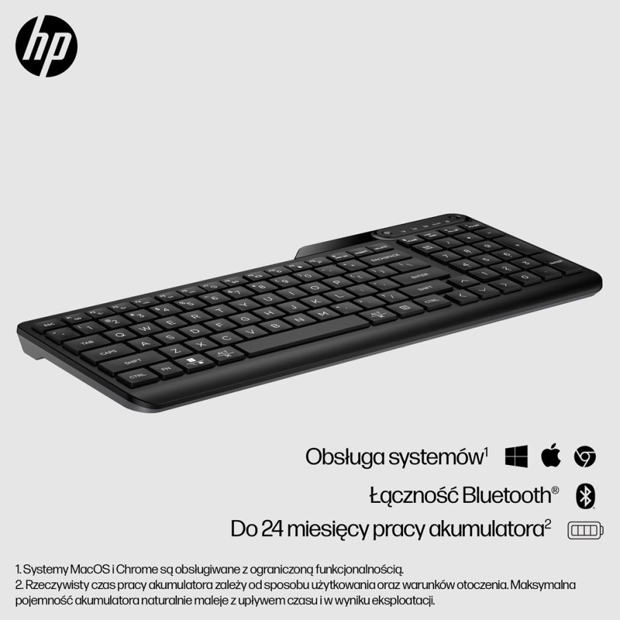 HP 460 Bluetooth-tastatur til flere enheder #6