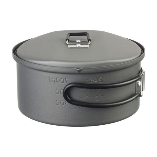 ESBIT PT1100HA camping kkkengrej Pot 1,1 L Aluminium, Sort #3