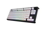 HATOR Skyfall Wireless 80 tastatur Spil USB + RF Wireless + Bluetooth QWERTY US engelsk Sort, Hvid #4