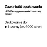 Black Laser Toner (508A) #4