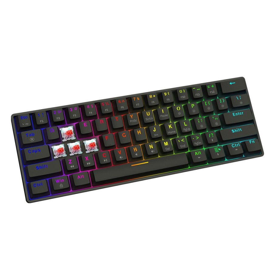 SAVIO BLACKOUT X2 Mekanisk tastatur med OUTEMU Red kontakter, Hot Swap #5