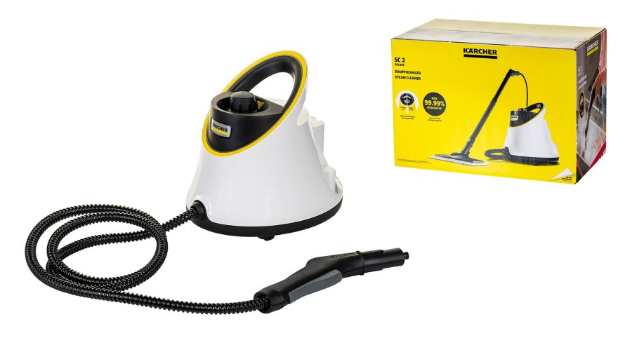 Krcher SC 2 Deluxe 1 L 1500 W Sort, Hvid #1
