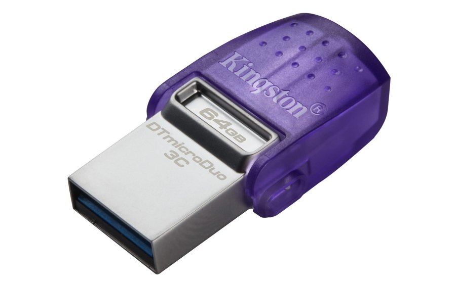 Kingston Technology DataTraveler 64 GB microDuo 3C 200 MB/s, dobbelt USB-A + USB-C #1