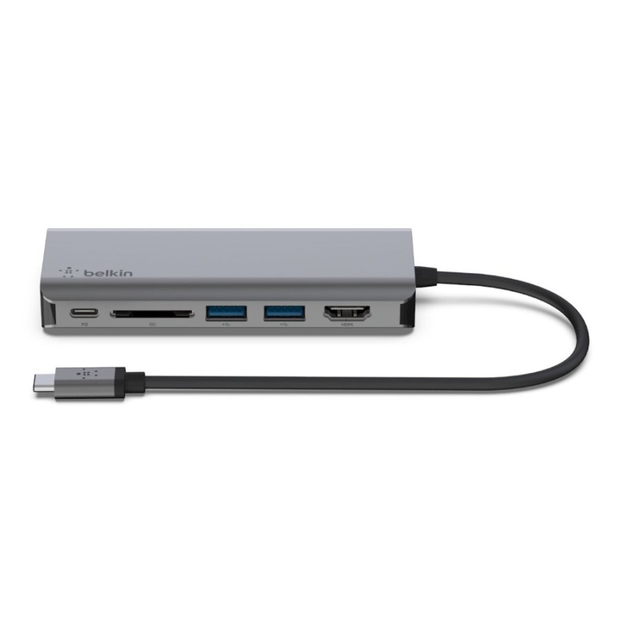 Belkin AVC008BTSGY dockingstation USB 3.2 Gen 1 (3.1 Gen 1) Type-C Sort, Gr #2