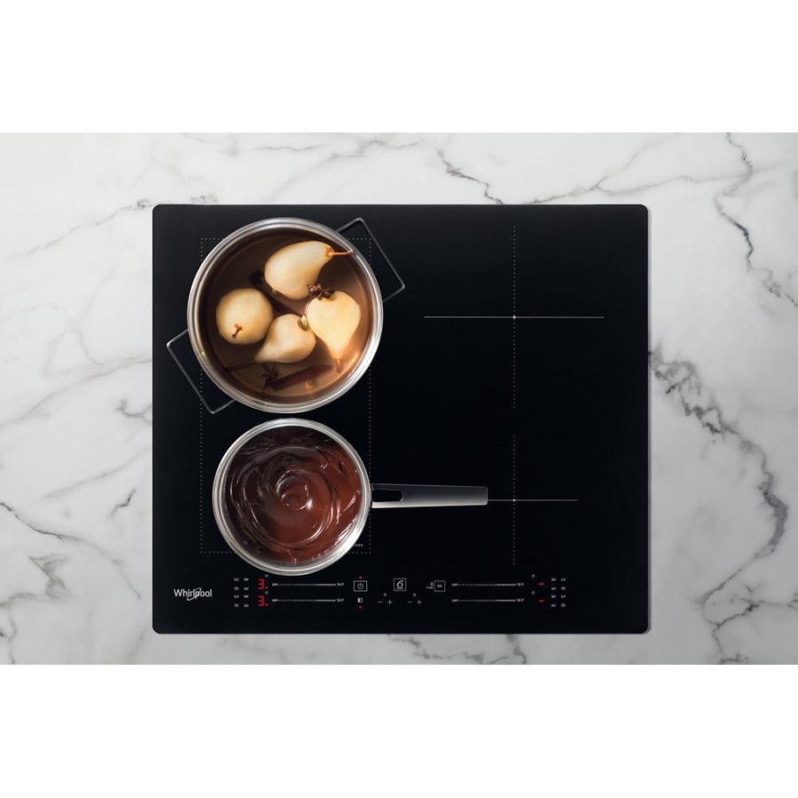 Whirlpool WL S7960 NE Sort Indbygget 60 cm Zone induktionskogeplade 4 zone(s) #10