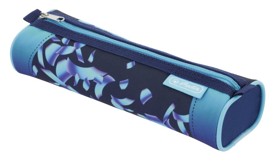 Herlitz SoftLight Plus Greenline Blue Ice skoletaskes�t Pige Polyester Bl�, Marinebl� #8