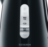 Severin WK 3410 elkedel 1 L 2200 W Sort #13