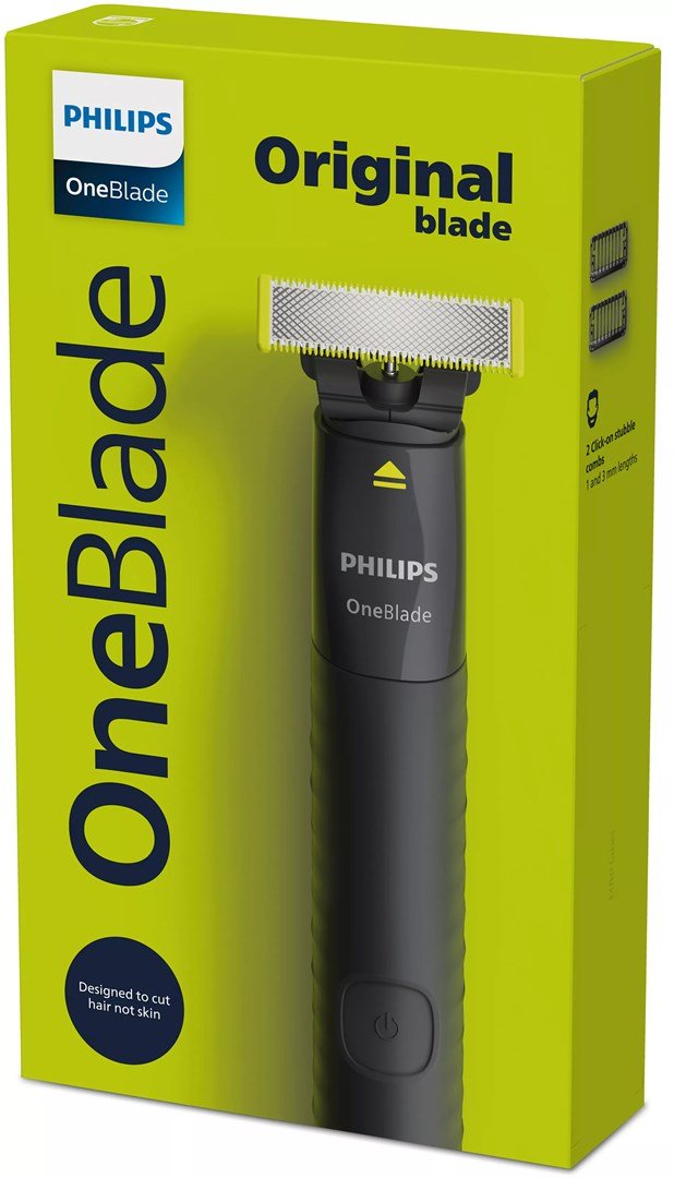 Philips Norelco OneBlade QP1424/10 barbermaskine til ham Folie shaver Trimmer Kul #2