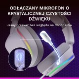 Glorious Gaming GHS Eternal RGB Headset Ledningsf�rt Spil USB Type-C Hvid #4