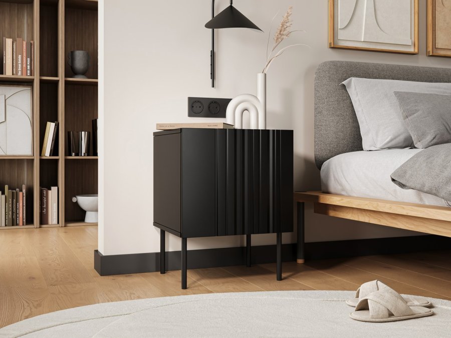 Cama Sengebord 2 stk ISLA 44,5x40x59 sort mat #3