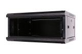 Extralink 4U 600X450 WALL-MOUNTED RACKMOUNT CABINET BLACK Vgmonteret stativ Sort #11