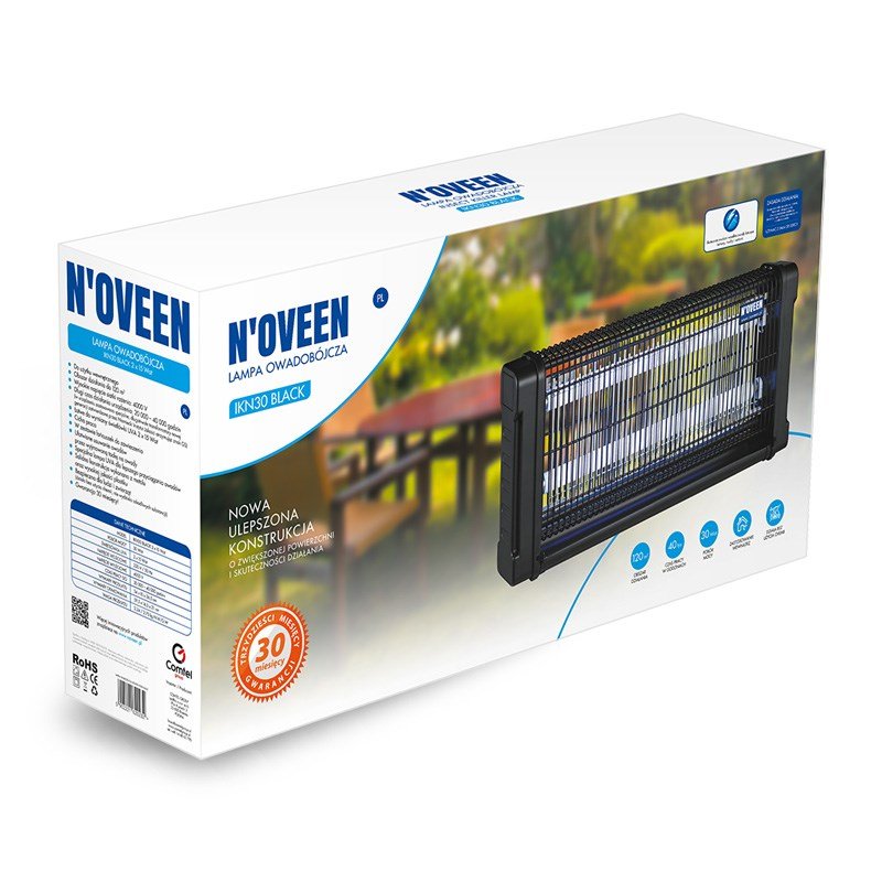 Insektbekmpelseslampe N'oveen IKN30 Black #3