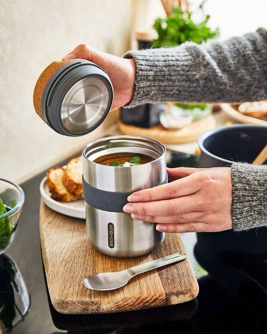 black+blum BAM-TPB015 termokande 0,55 L Gr�, Rustfrit st�l #5