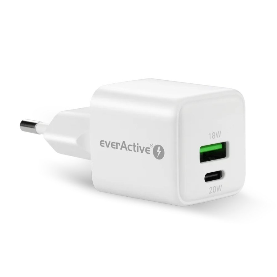 Charger 1 x USB, 1 x USB-C Quick Charge 3.0 20W white #3