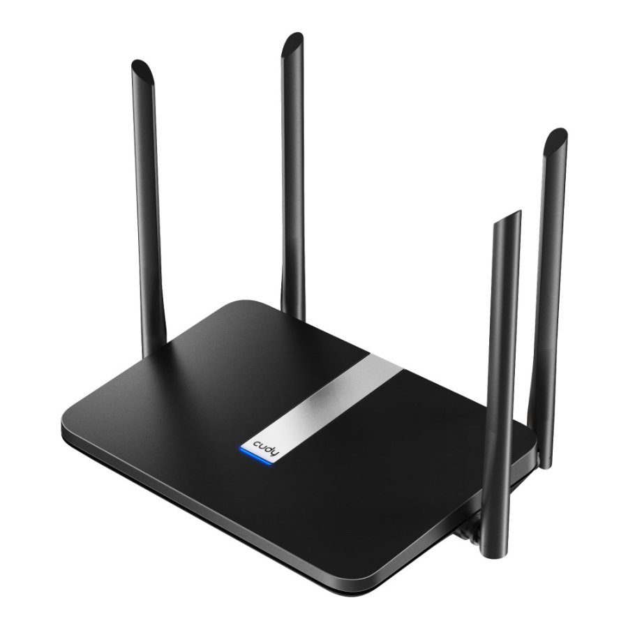 Cudy X6 trdls router Gigabit Ethernet Dual-band (2,4 GHz / 5 GHz) Sort #2