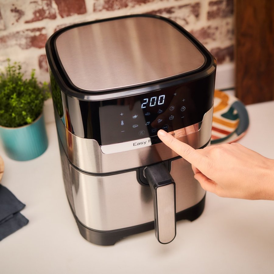 Tefal Easy Fry & Grill EY505D Enkelt 4,2 L Enkeltstende 1550 W Varmluftsteger Rustfrit stl #9