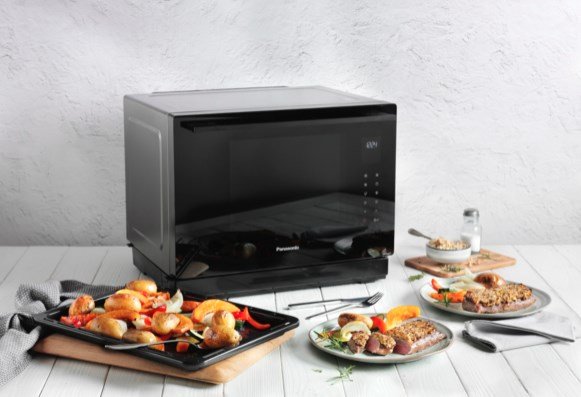 Panasonic NN-CS88LBEPG mikroblgeovn Bordplade Grill mikroovn 31 L 1000 W Sort #5