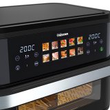 Tristar Dobbelt 10 L Enkeltst�ende 2800 W Varmluftsteger Sort, Rustfrit st�l #6