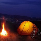 Naturvandre cykeltelt Ultralet 1 NH18A095-D-orange #10