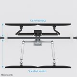 Neomounts DS70-810BL2 skrmbeslag og -stativer 81,3 cm (32