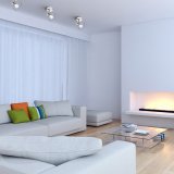Activejet GIZEL enkelt loft vglampe krom E14 spotlight til stuen #6