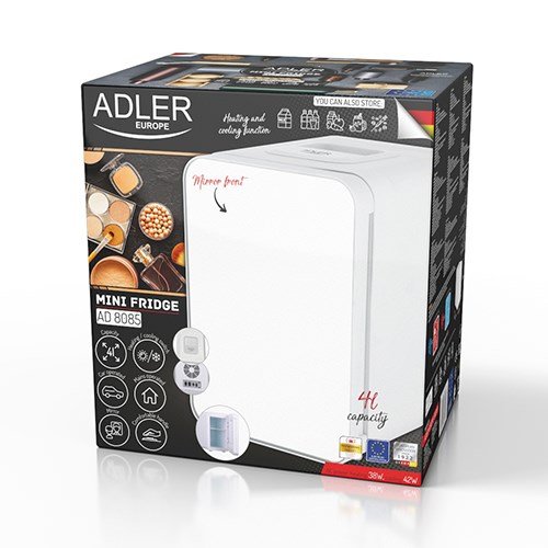 Adler AD 8085 kleskab Fritstende 4 L G #19