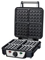 Ravanson GR-7030 vaffeljern 4 vaffel/vafler 1100 W Sort #3