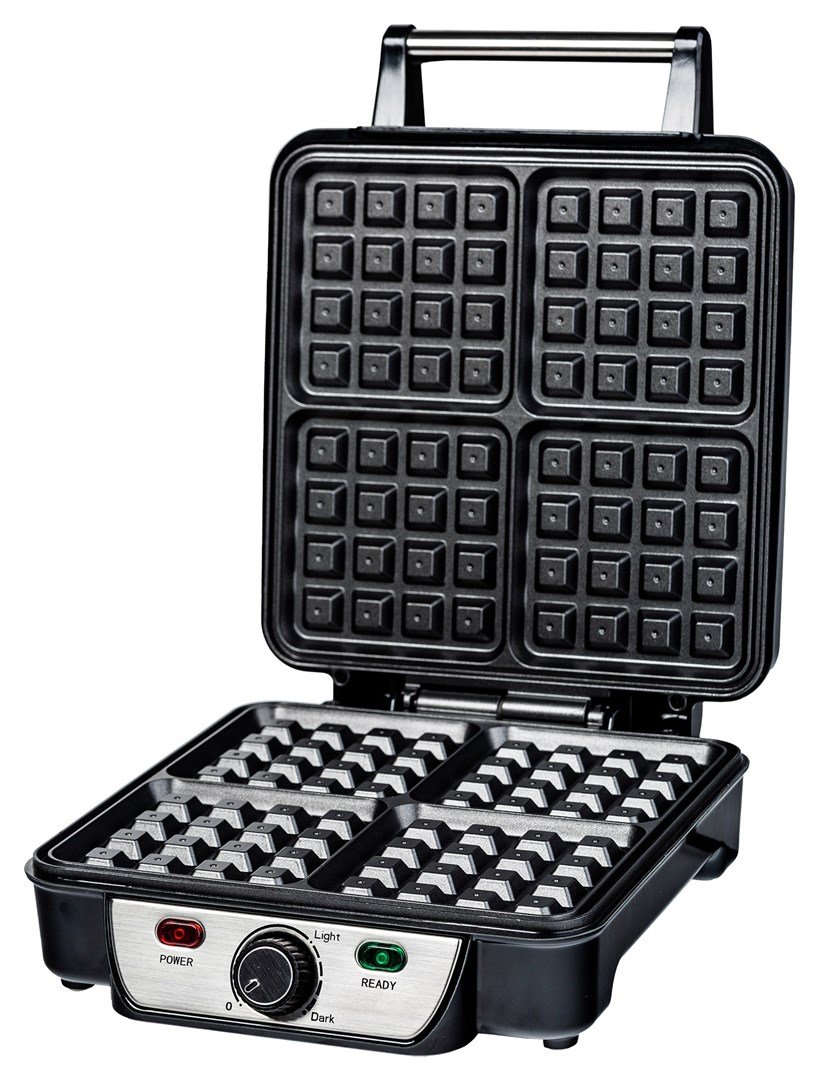 Ravanson GR-7030 vaffeljern 4 vaffel/vafler 1100 W Sort #3
