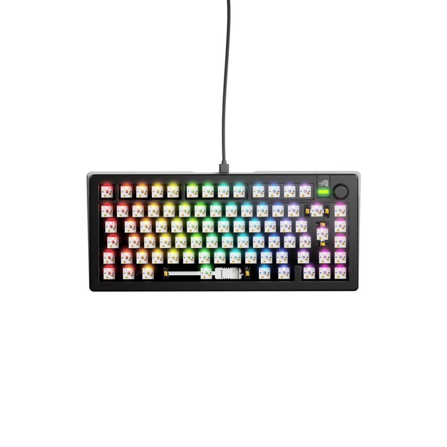 Glorious Gaming GMMK 3 75% Barebones tastatur Spil USB Nej Sort #3